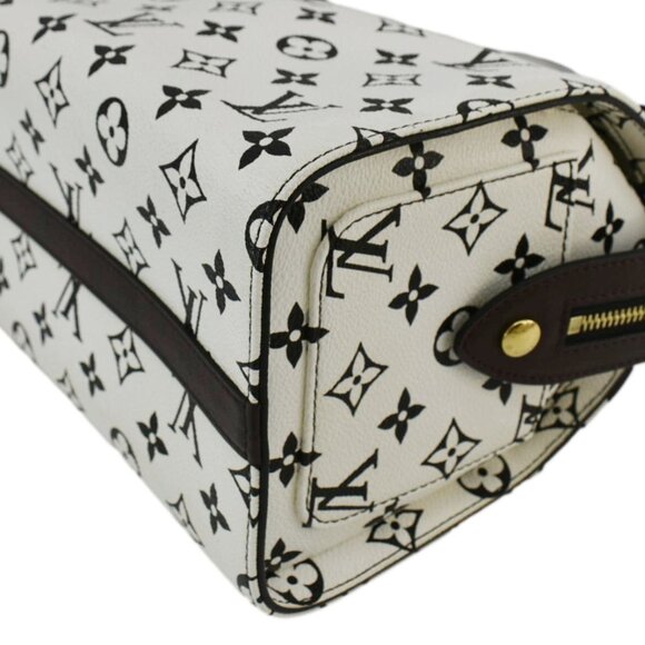 Louis Vuitton Speedy Amazon PM Monogram Canvas Crossbody Bag White Chocolate - Picture 9 of 14